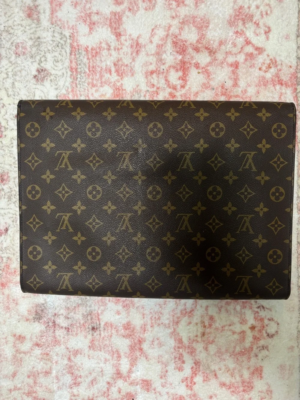 Louis Vuitton Brown Monogram Canvas Portfolio Clutch - Picture 5 of 6